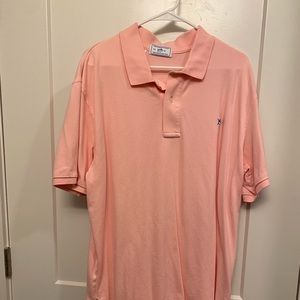 Southern Tide XL Polo Shirt - Pink